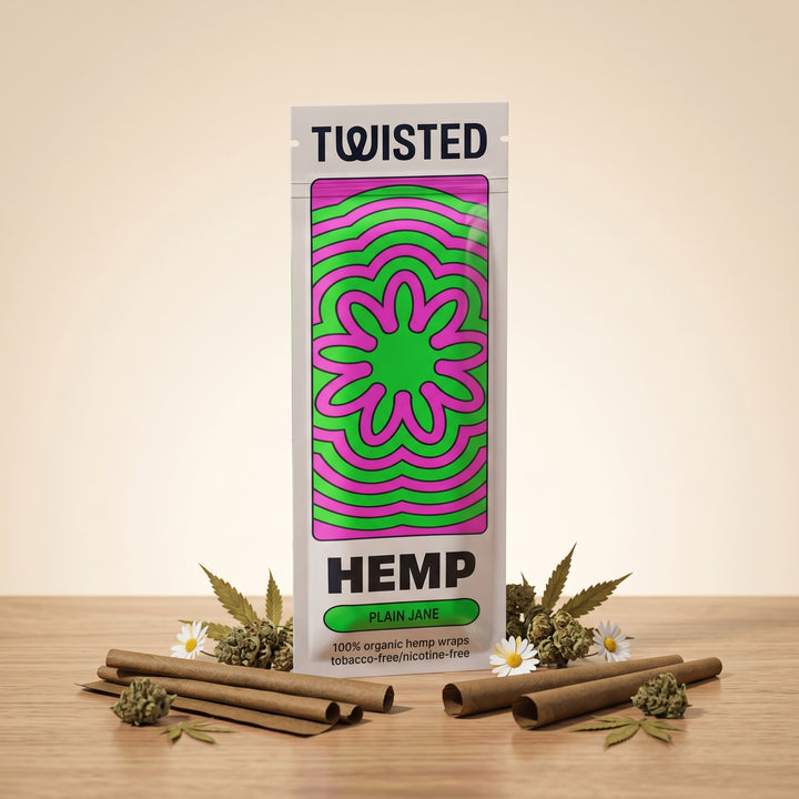 Twisted Hemp Wraps & Cones