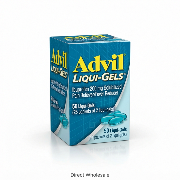 Advil Liqui-Gels — 50 liqui-gels 25 packets of 2