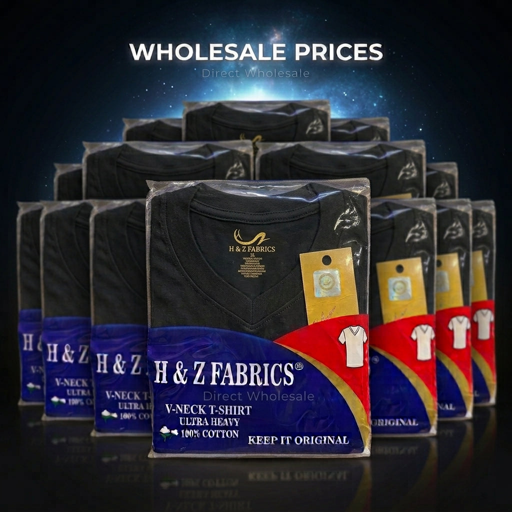H&Z Fabrics V-Neck T-Shirt