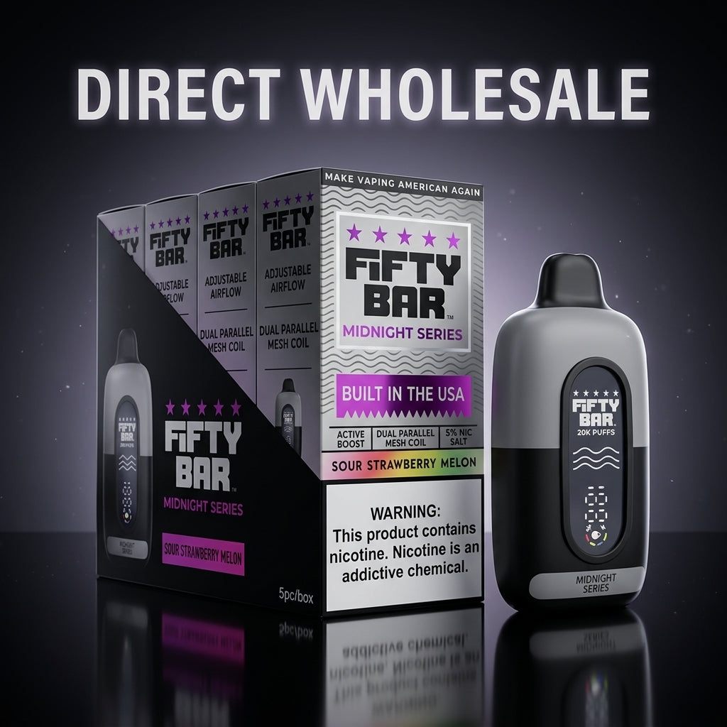 Midnight Series Fifty Bar 20K Puffs