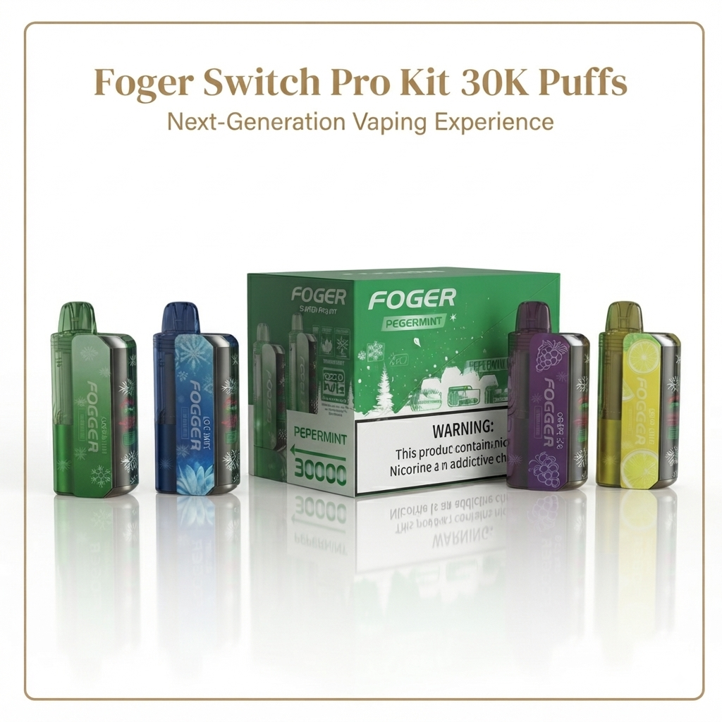 Foger Switch Pro Kit 30K Puffs