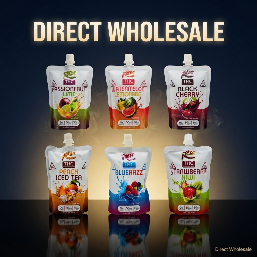 Ryze THC Infused Beverage 5 Pack 50mg THC 50mg CBD 1000ml