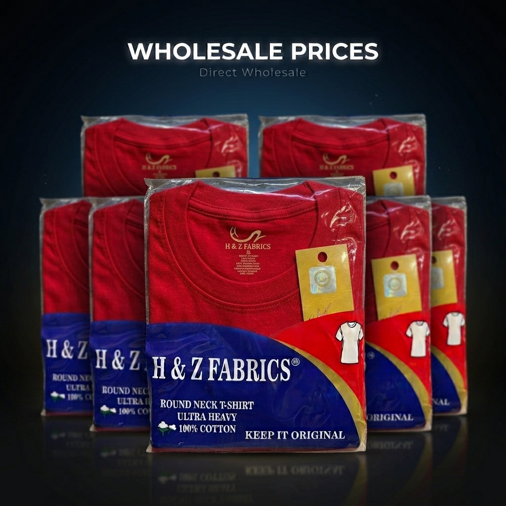 H&Z Fabrics Round Neck T-Shirt