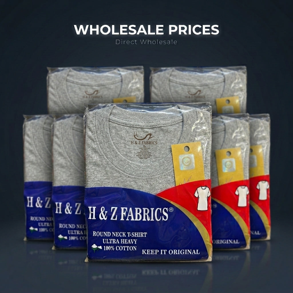 H&Z Fabrics Round Neck T-Shirt