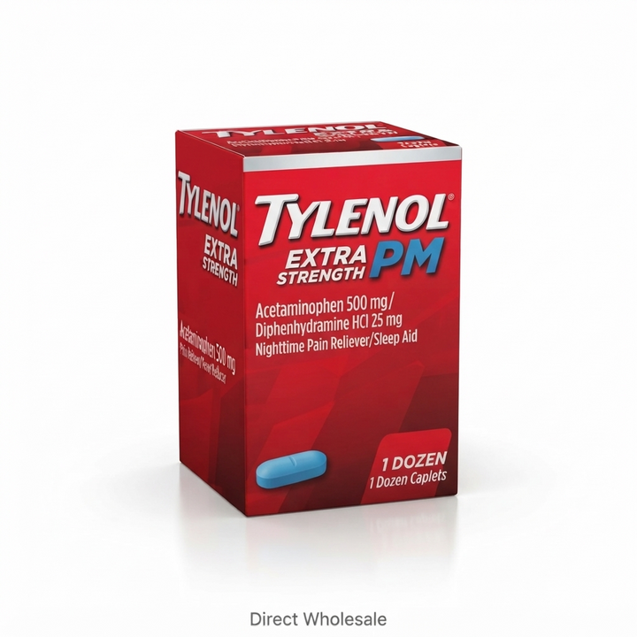 Tylenol PM — 2 caplets 1 dozen