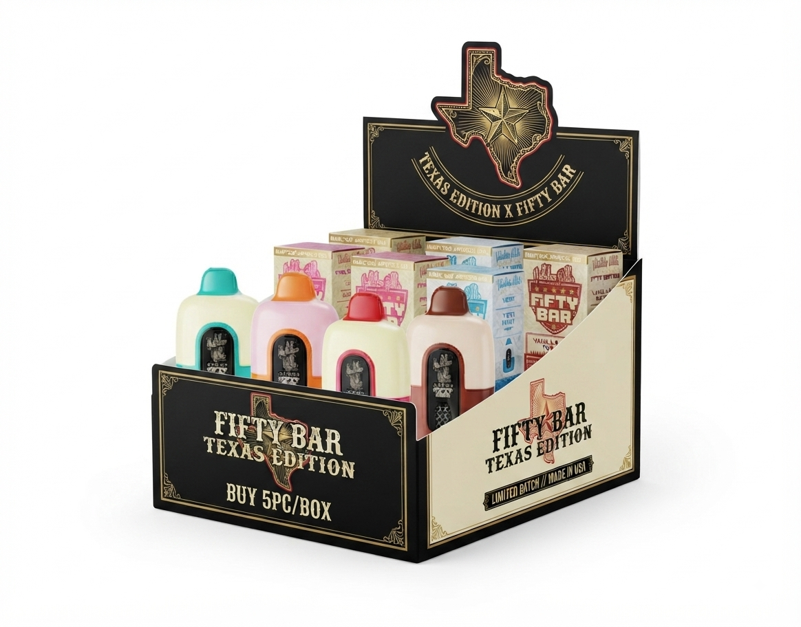 Fifty Bar Texas Ed. 20K Puffs