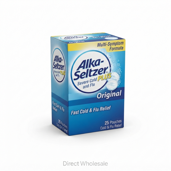 Alka-Seltzer Plus Severe Cold and Flu — 25 pouches