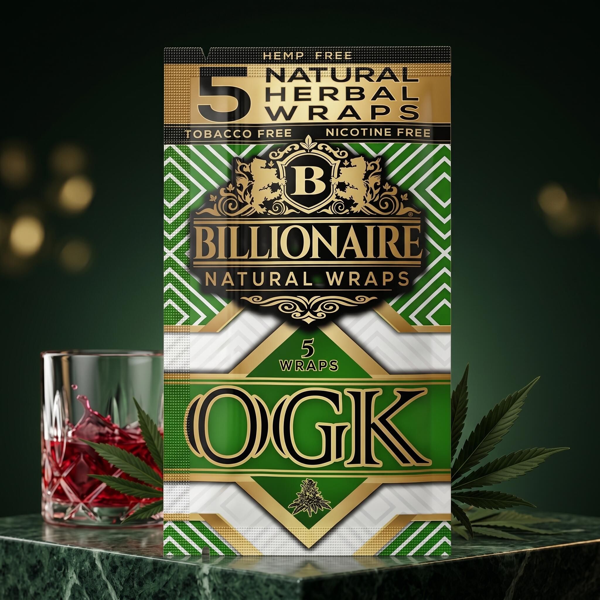 Billionaire Tea Leaf Natural Herbal Wraps