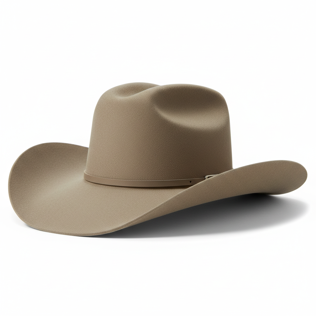 Classic Cattleman Crease Western Hat