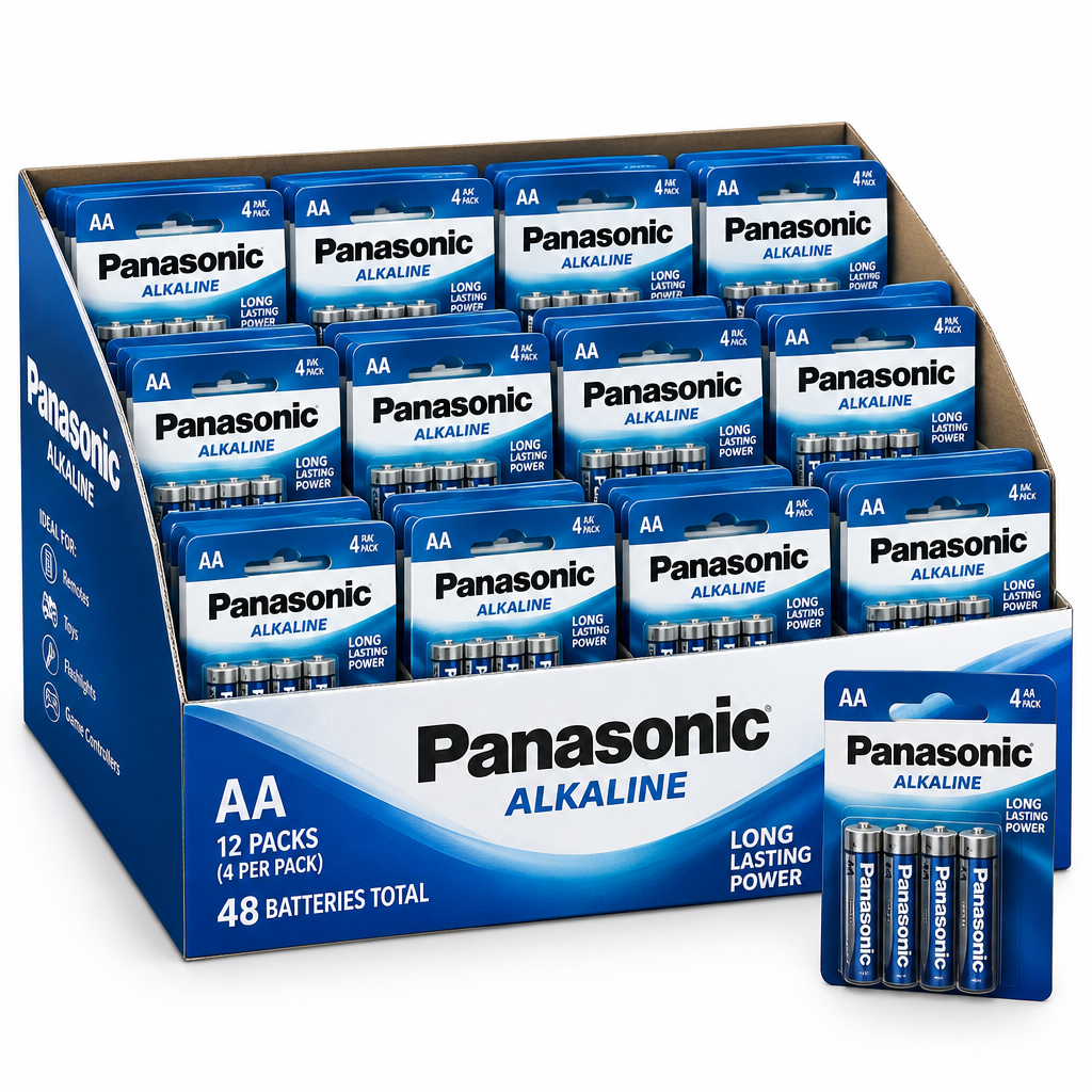 Panasonic AA 4x12 48pcs/Box