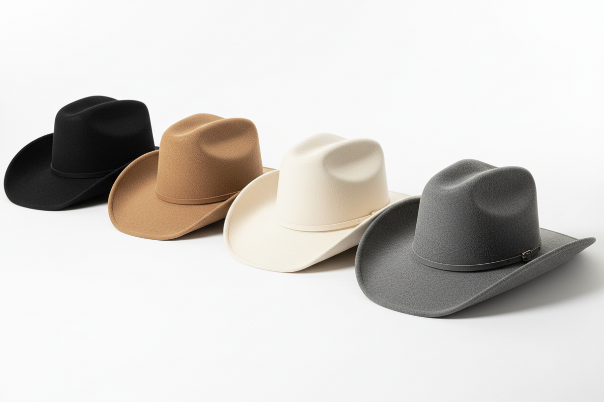 Pinch Front Crease Cowboy Hat