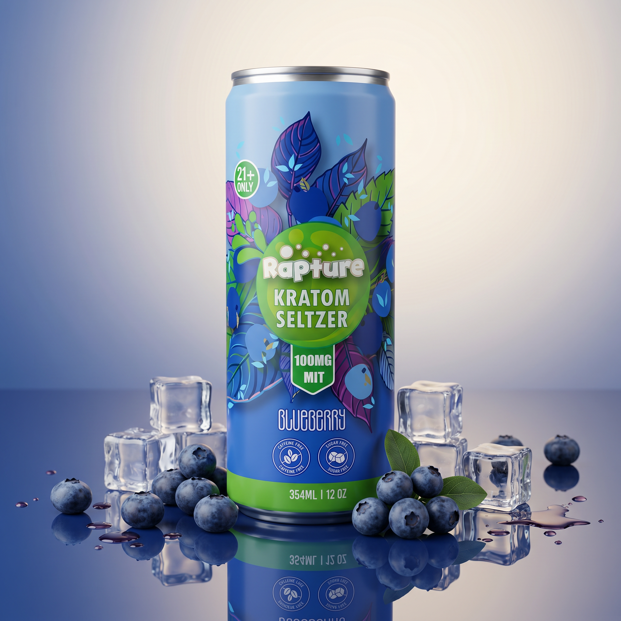 Rapture Kratom Seltzer 100mg