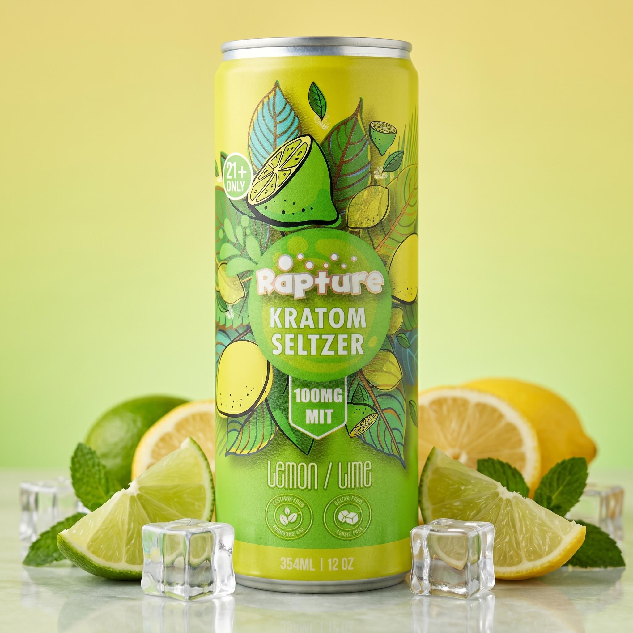 Rapture Kratom Seltzer 100mg