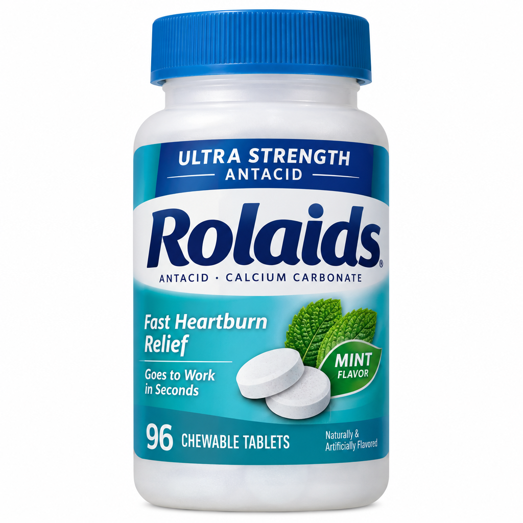 Rolaids Ultra Strength Mint Chewable Tablets