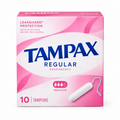 Tampax Regular 10 Tampons/Box