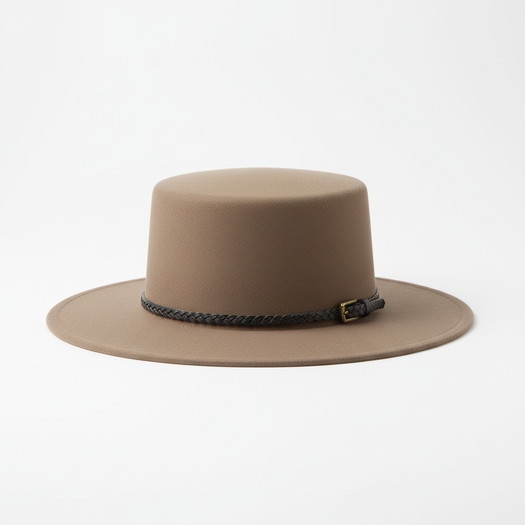 Telescope Crown Gambler Hat