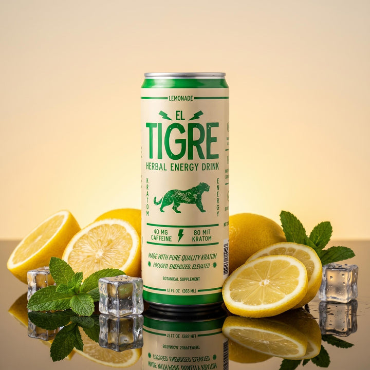 El Tigre Herbal Kratom Energy Drink 80mg