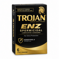 Trojan ENZ Spermicidal Lubricated 6 Pack