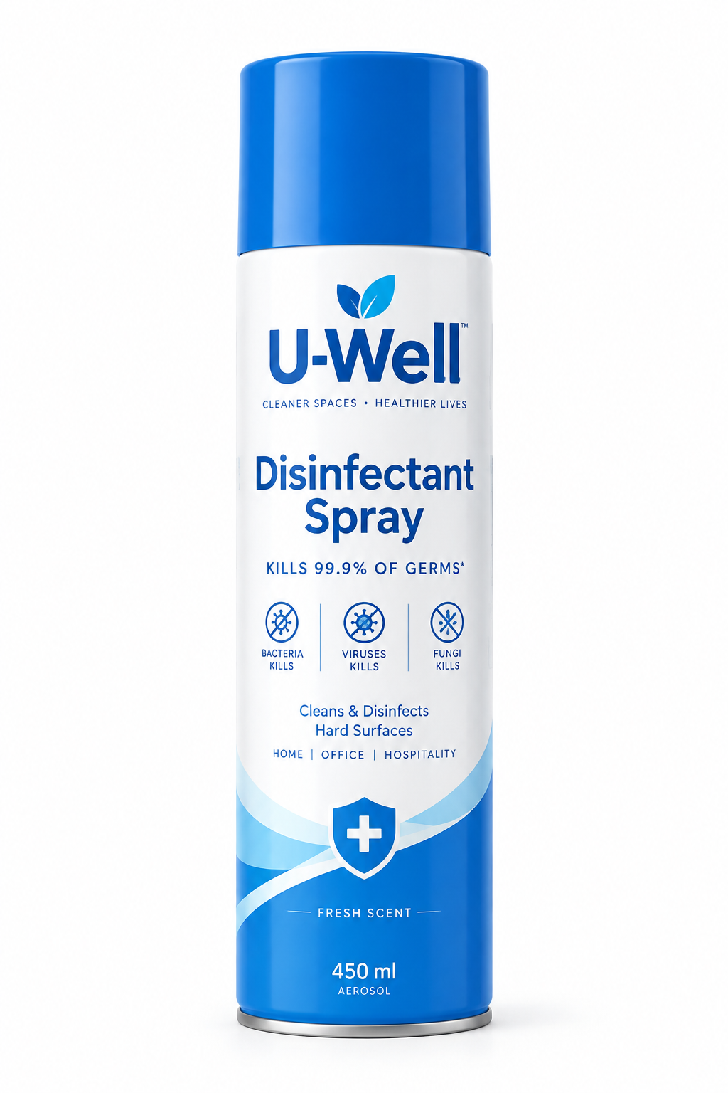 U-Well Disinfectant Spray 450ml Can