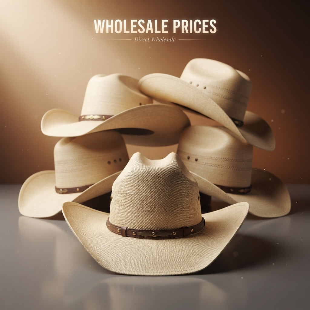 Western Straw Cowboy Hat